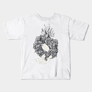 Sleeping Mermaid Kids T-Shirt